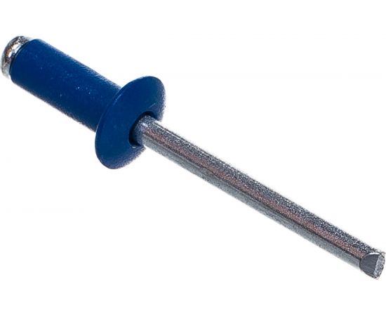 Заклепки вытяжные алюминиевые (50 шт; 4.8х12 мм; синие RAL 5005) КОБАЛЬТ 910-973 – изображение 3