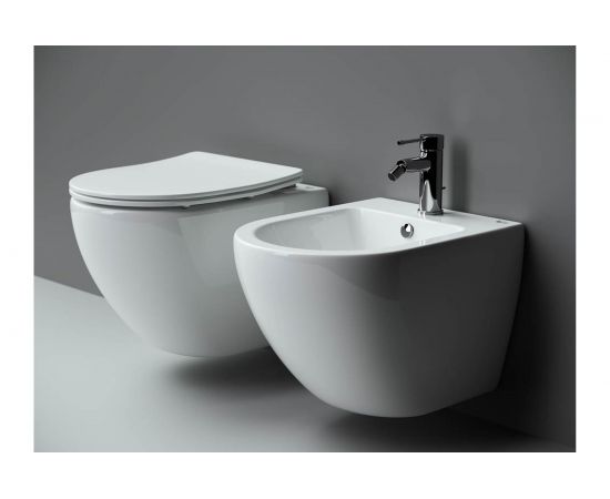 Подвесной унитаз Ceramica Nova METROPOL Rimless CN4002 – изображение 3