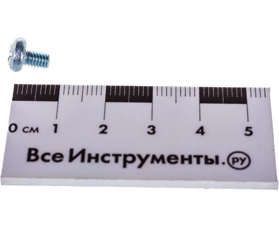 Винт КРЕП-КОМП полуцилиндрическая головка, цинк DIN7985 4х6 1000шт вц46ф – изображение 3