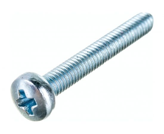 Винт Стройметиз М3х20 DIN 7985, полукруглая головка, цинк уп. 20 шт 3100881 – изображение 3