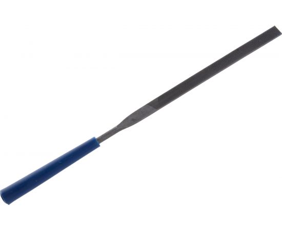 Набор надфилей № 1, 140х 50х3 мм, обрезиненные рукоятки 10 шт. чехол КОБАЛЬТ 790-090 – изображение 3