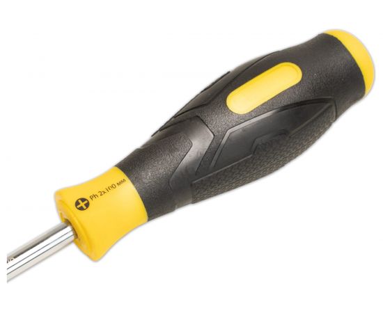 Крестовая отвертка SHTOK Ph2x100 мм 09108 – изображение 4