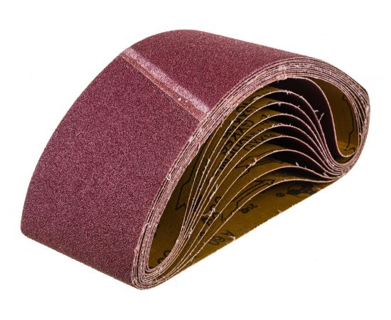 Лента шлифовальная (10 шт; 100х610 мм; P60) ПРАКТИКА 037-916 – изображение 4