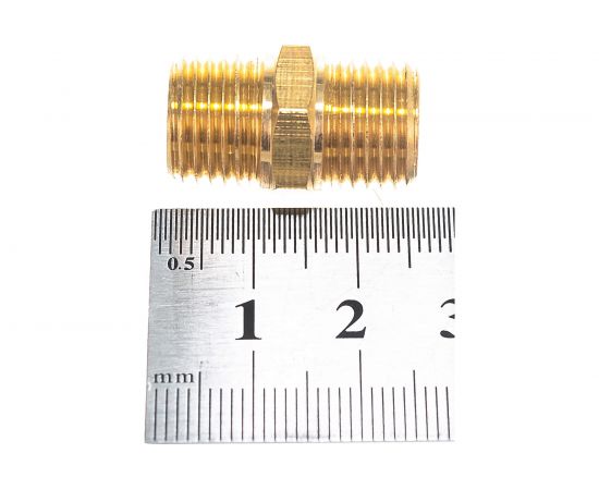 Соединитель резьбовой M1/4xM1/4 ЭВРИКА ER-MM04/04 – изображение 4