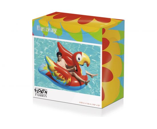 Надувной плотик Bestway Попугай, 203x132см 41127 BW – изображение 4