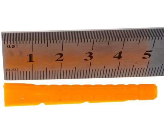 Универсальный дюбель Госкреп 6х52 полипропилен 20 шт. подвес 4-0011460 – изображение 5