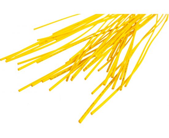 Термоусадка REXANT 1.0/0.5 мм, 1 м, желтая 20-1002 – изображение 5