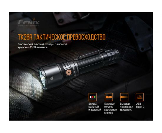 Фонарь Fenix TK26R – изображение 5