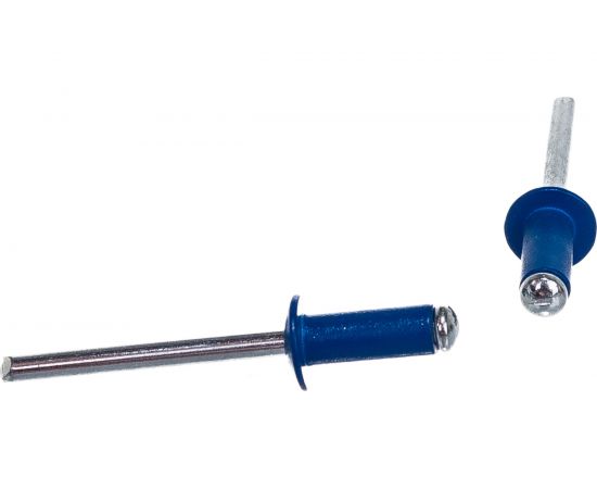 Заклепки вытяжные алюминиевые (50 шт; 4.8х12 мм; синие RAL 5005) КОБАЛЬТ 910-973 – изображение 5