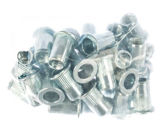 Заклепки резьбовые стальные (50 шт; M6х15.5 мм) КОБАЛЬТ 791-509 – изображение 6