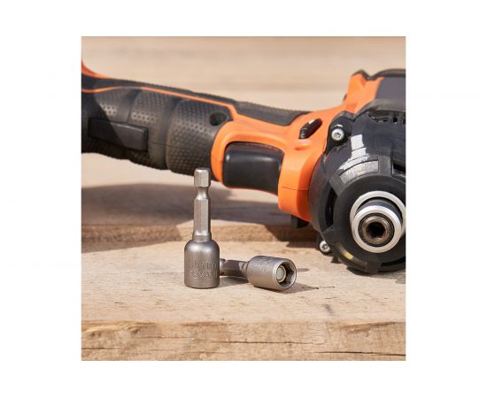 Ключ-насадка 1/4 магнитный REXANT 8х48 мм + 10х48 мм 2 шт 92-0402-2:104 – изображение 6