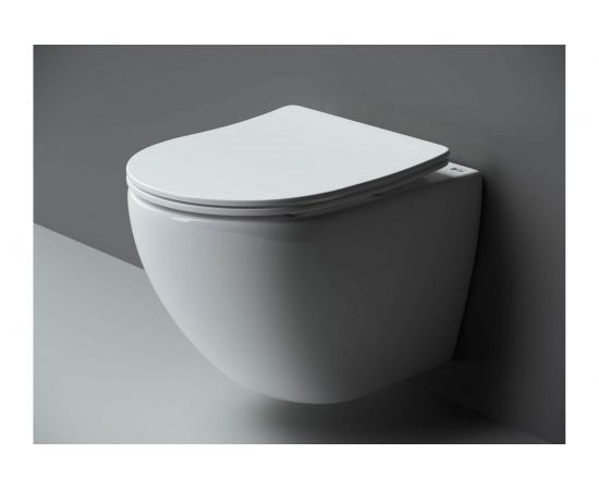 Подвесной унитаз Ceramica Nova METROPOL Rimless CN4002 – изображение 6