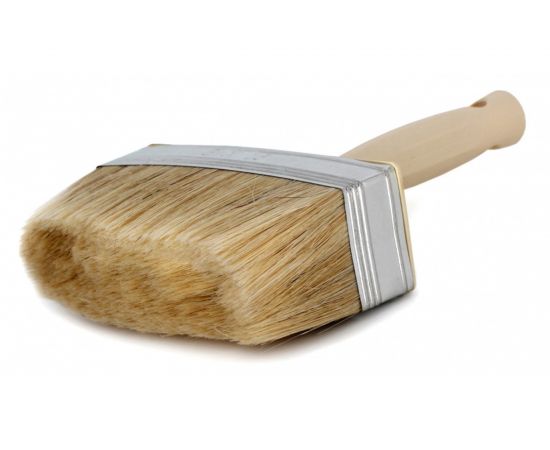 Ракля ZOLDER Standart 150 х 50 мм, натуральная щетина, ручка пластик 182151m 