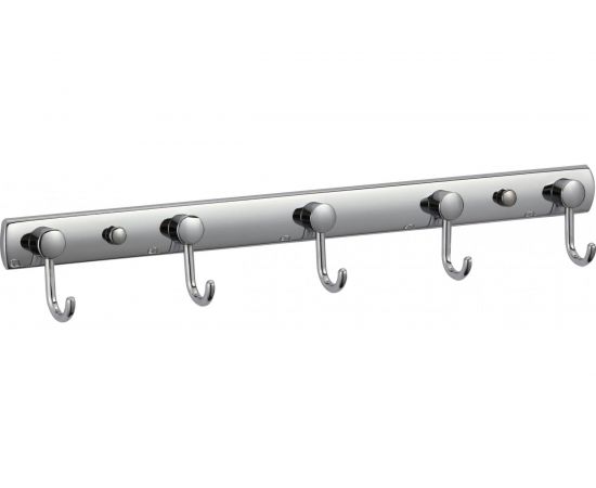 Планка с 5 крючками Savol хром S-05205B 23190 