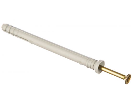 Дюбель-гвоздь 6х80 потайная манжета, полипропилен 30шт - коробка Tech-Krep 112714 