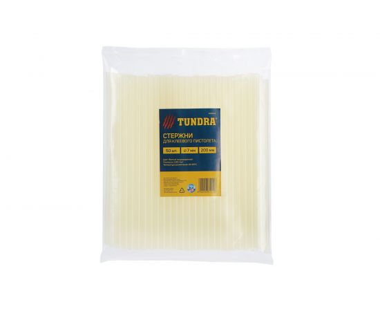 Стержни клеевые (50 шт; 7х200 мм) TUNDRA 4661024 