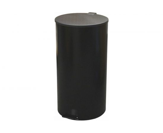 Урна с педалью Титан Мета 40л, черный 4607078088464 