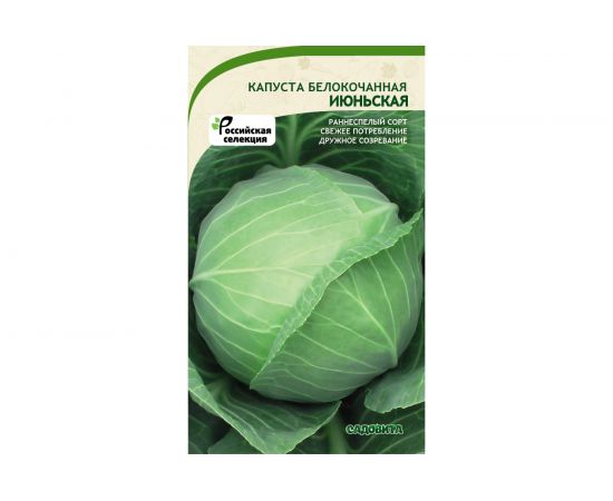 Семена САДОВИТА Капуста Июньская белокочанная 0.5 г 00140083 