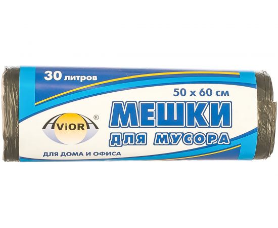 Пакет для мусора (30 л, 6 мкм) AVIORA 106-017 
