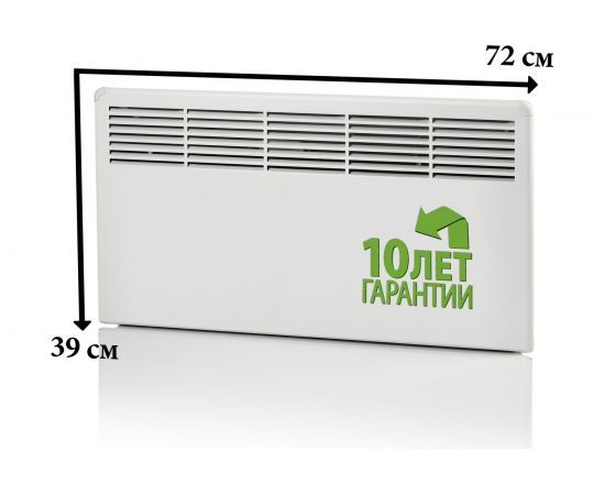 Конвектор Ensto FinnHeat, мех.термост, вилка, 750Вт EPHBM07PR – изображение 2