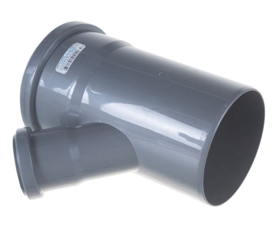 Тройник внутренней канализации LAMMIN 110х 50/45 градусов Lm35091105045 – изображение 2