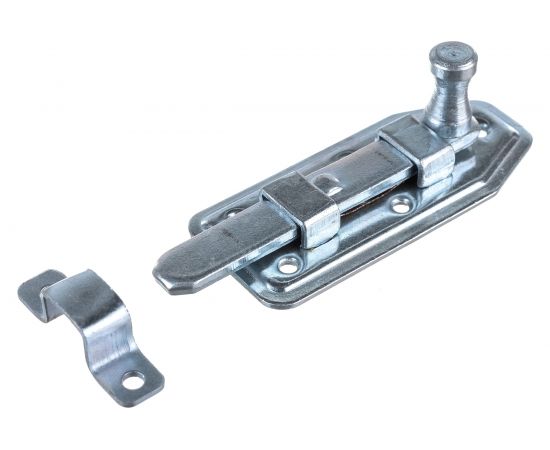 Прямая защелка VORMANN 60х25х1,2 мм, оцинкованная 00102 060 Z – изображение 2