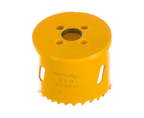 Коронка биметаллическая (60 мм; HSS) по металлу Энкор 24360 – изображение 2