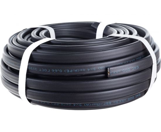 Силовой медный кабель REXANT ВВГ-ПнгА 3x4кв.мм 20м ГОСТ 31996-2012, ТУ 16-705.499-2010 01-8213-20 – изображение 2