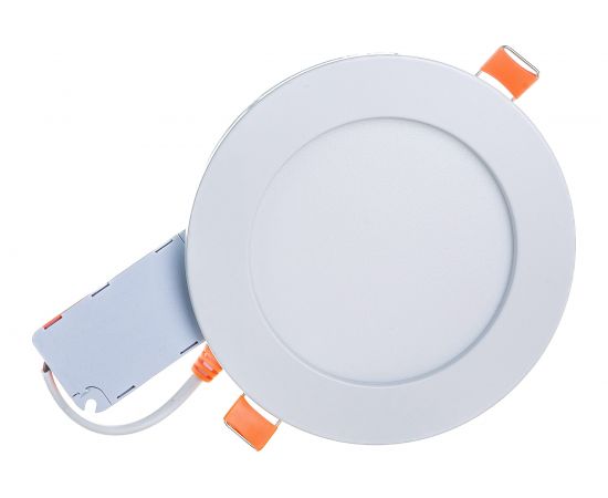 Встраиваемый светильник Ecola LED downlight Круглый даунлайт с драйвером 6W 220V 4200K 120x20 DRRV60ELC – изображение 2