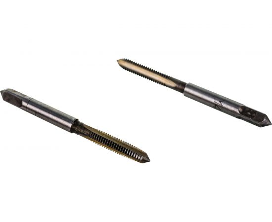 Метчик в пластиковом футляре ЭВРИКА M04x0,7 2шт ER-00407M – изображение 2