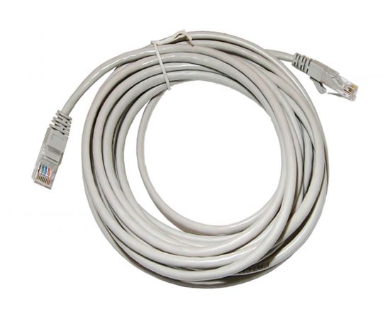 Патч-корд TDM народный U/UTP Cat 5e 4PR 24AWG PVC, литой 3 м, серый SQ0115-0005 – изображение 2