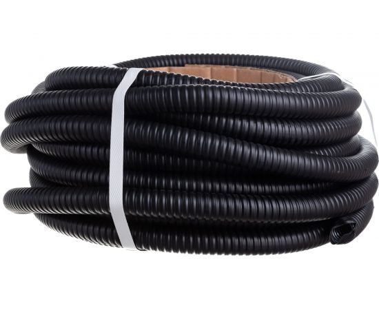 Металлорукав ЗЭТАРУС Р3-ЦП нг 20, в ПВХ изоляции, 20 метров/упаковка, чёрный DIY zeta43023 – изображение 2