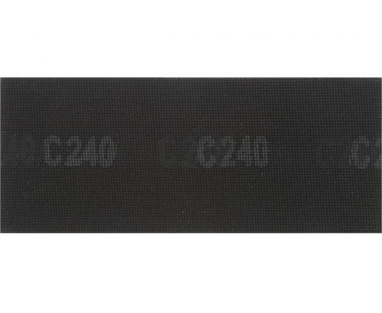 Сетка абразивная водостойкая (10 шт; 115х280 мм; Р240; корунд) TUNDRA 1300834 – изображение 2