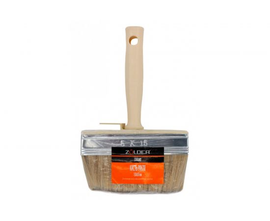 Ракля ZOLDER Standart 150 х 50 мм, натуральная щетина, ручка пластик 182151m – изображение 2