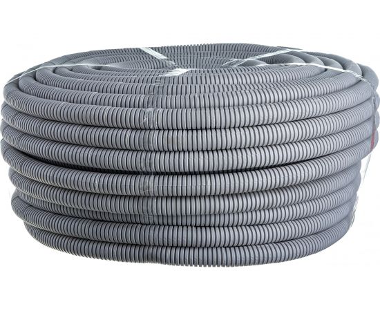 Легкая гофротруба УРАЛ ПАК ПВХ, с протяжкой Россия - 25 мм 75 м ГФ-0101725-075 – изображение 2