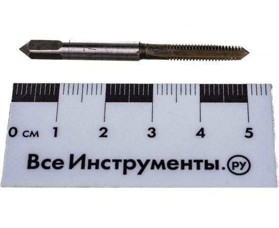 Метчик в пластиковом футляре ЭВРИКА M04x0,7 2шт ER-00407M – изображение 3