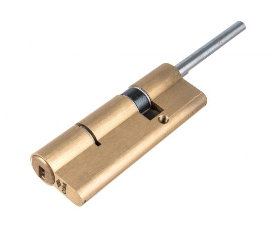 Цилиндровый механизм под вертушку CISA дл. шток ASIX OE307-87.00 90 мм/55+10+25, ЛАТУНЬ 23915 – изображение 3