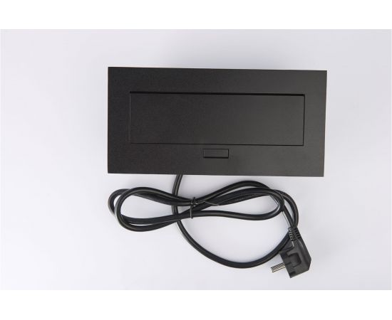 Выдвижной встраиваемый розеточный блок SETE на 2 EURO розетки и 2 USB SBT-2UC-20 – изображение 3