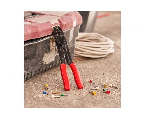 Кримпер для обжима наконечников и зачистки проводов REXANT ht-204 12-3033 – изображение 3