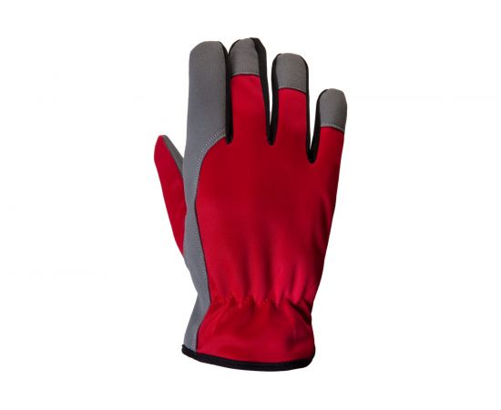 Трикотажные перчатки Jeta Safety Motor красный/серый JLE621-7/S – изображение 4