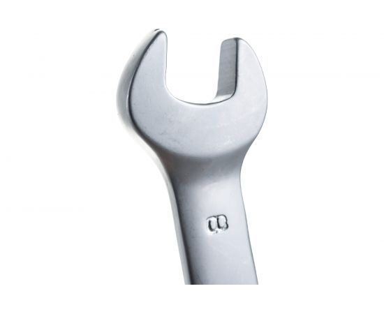Гаечный ключ Thorvik CSRW08 комбинированный трещоточный короткий, 8 мм 53517 – изображение 5