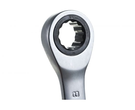 Гаечный ключ Thorvik CSRW08 комбинированный трещоточный короткий, 8 мм 53517 – изображение 6