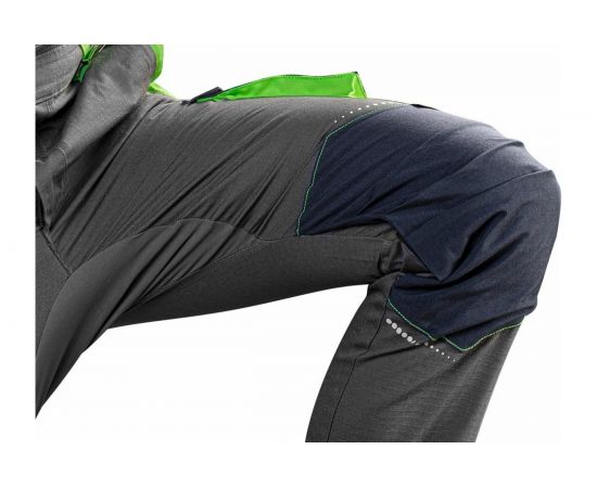 Рабочий полукомбинезон NEO Tools PREMIUM, серый, рипстоп, размер XS 81-247-XS – изображение 6