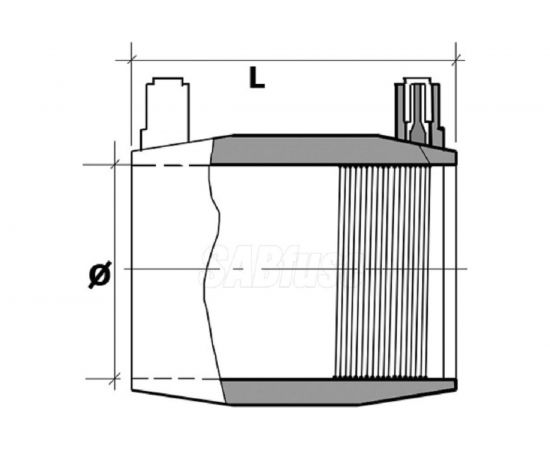 Электросварная муфта SABfuse SDR11 PN16 PE100 D160 8028160000 – изображение 6