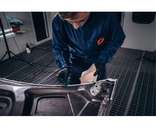 Нитриловые перчатки Jeta Safety черные, размер L/9, 100 шт, JSN809/L/УПАК – изображение 10