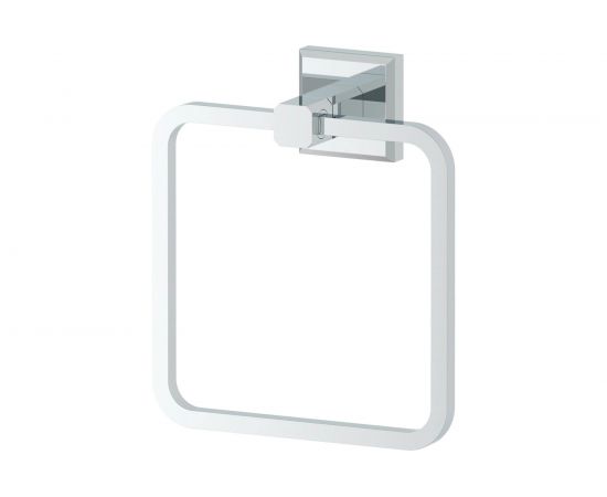 Прямоугольный держатель полотенца Artwelle Hagel хром 9913 