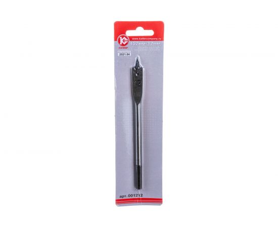 Сверло по дереву перовое 12 мм Калибр 00000035763 