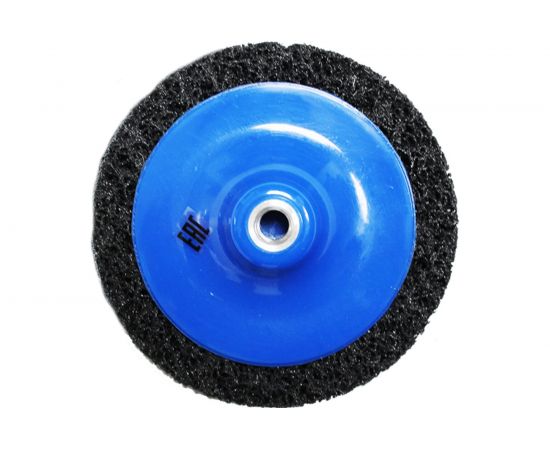 Круг для снятия ржавчины на резьбе чёрный (150 мм; M14) Русский Мастер РМ-90528 