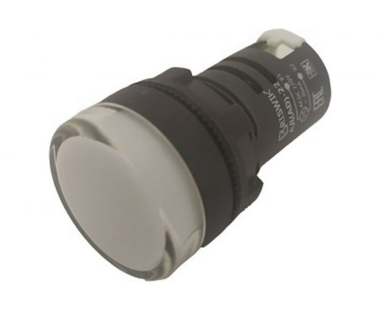 Индикатор светодиодный Briswik АД-22 белый 24В AC/DC IP65 