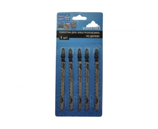 Полотно 5 шт для электролобзика vertextools T301CD 